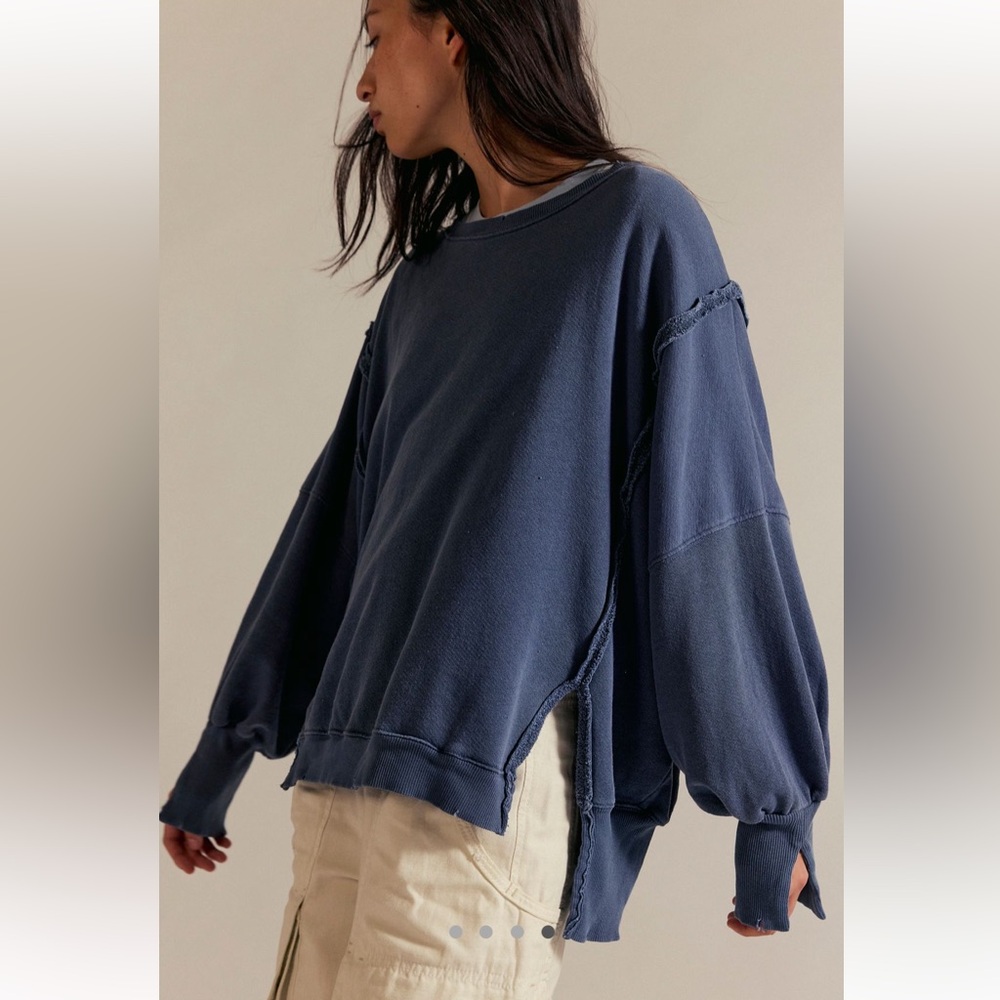 We The Free Camden Sweatshirt Navy